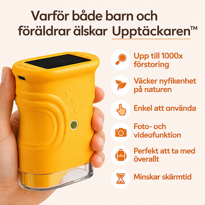 Upptäckaren™ – För barn som vill se världen på nära håll
